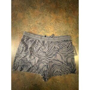 LIVI Active Mens 5" Velocity‎ Run Short Ripple Grey Lava X-Large